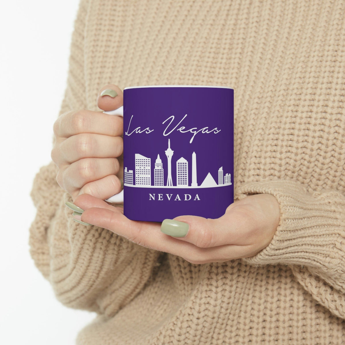 LAS VEGAS - Awesome Ceramic Mug, Exclusive Design