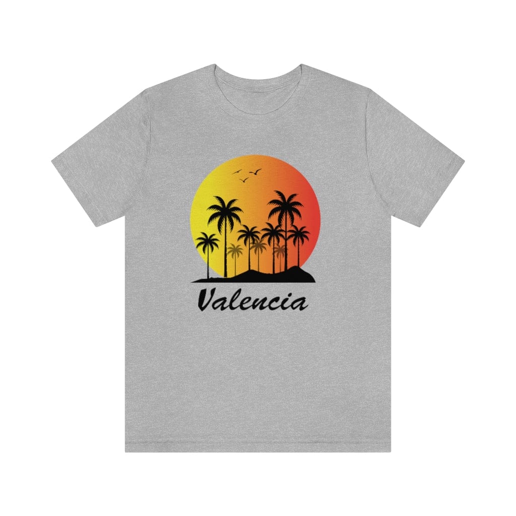 Valencia Sunset Palm- Short Sleeve Tee
