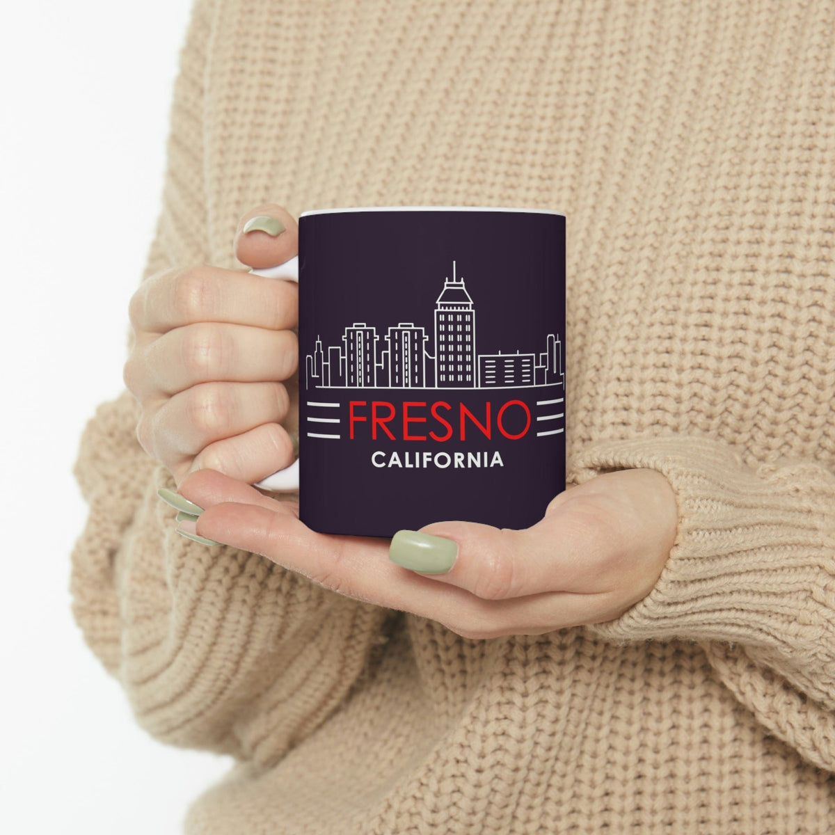 FRESNO - Awesome Ceramic Mug, Exclusive Design
