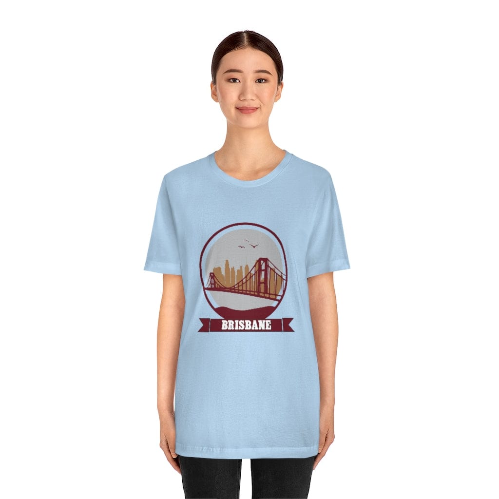 Maroon Brisbane- Short Sleeve Tee