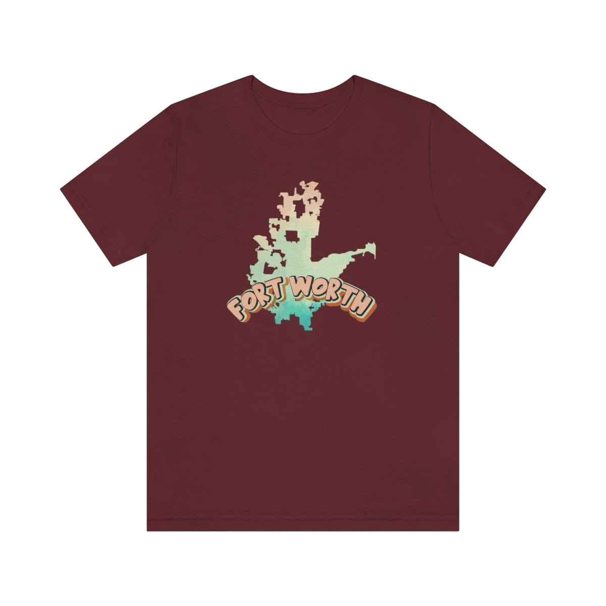 Panther City Map - Short Sleeve Tee