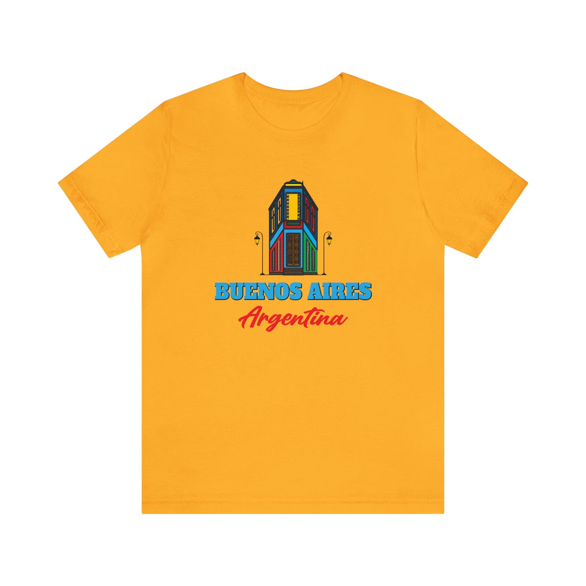 Retro Buenos Aires Landmark - Short Sleeve Tee