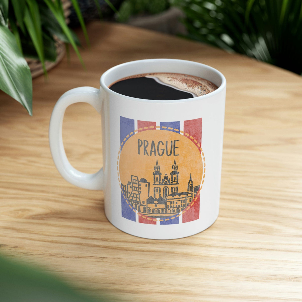 PRAGUE - Awesome Ceramic Mug, Exclusive Design