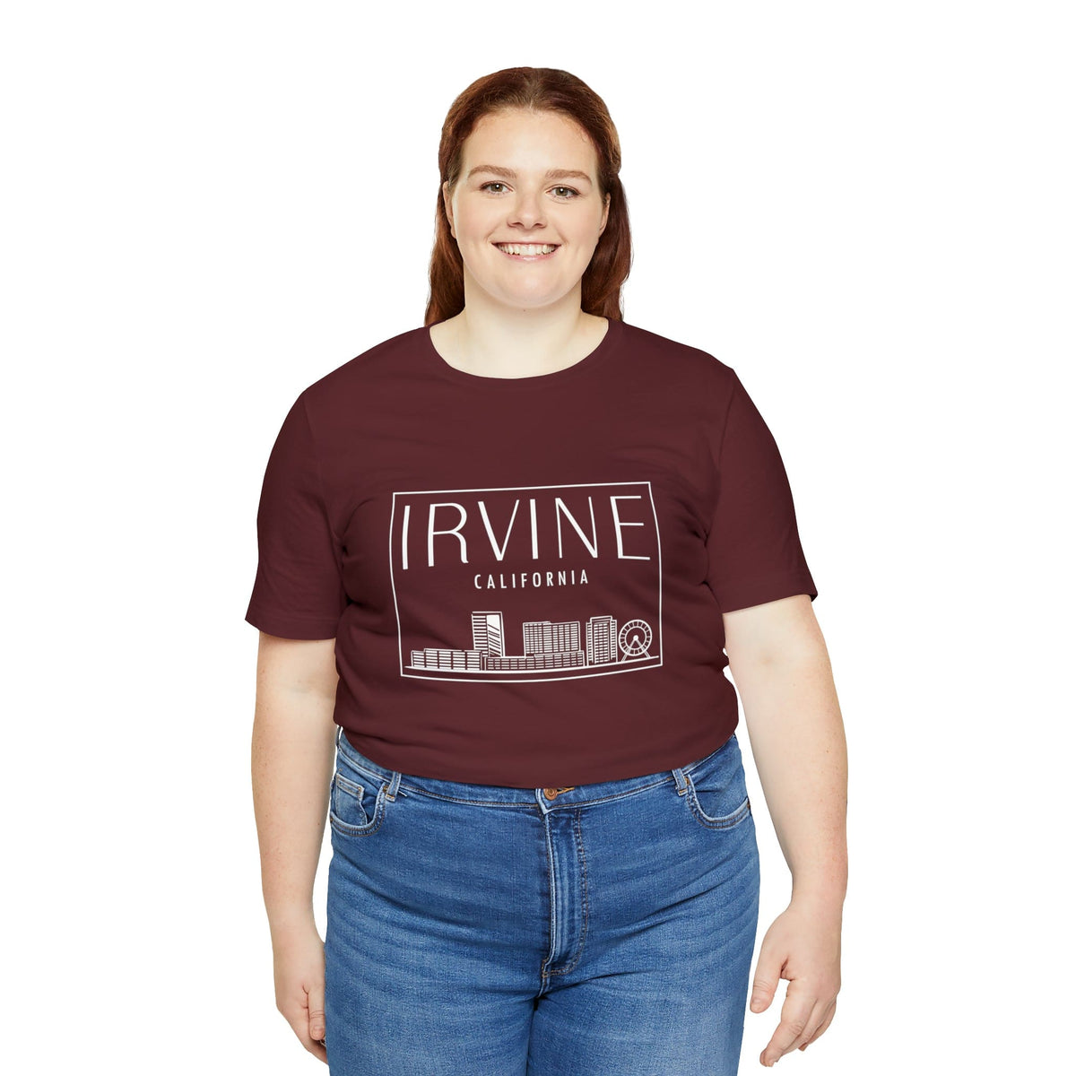 Minimalist Irvine California - Short Sleeve Tee