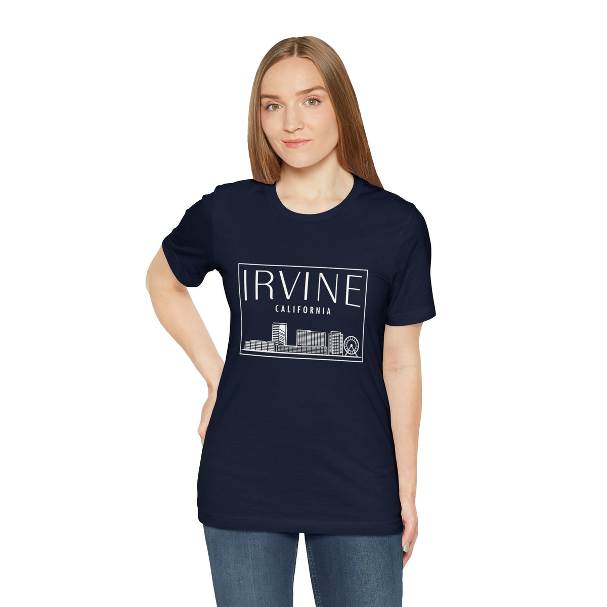 Minimalist Irvine California - Short Sleeve Tee
