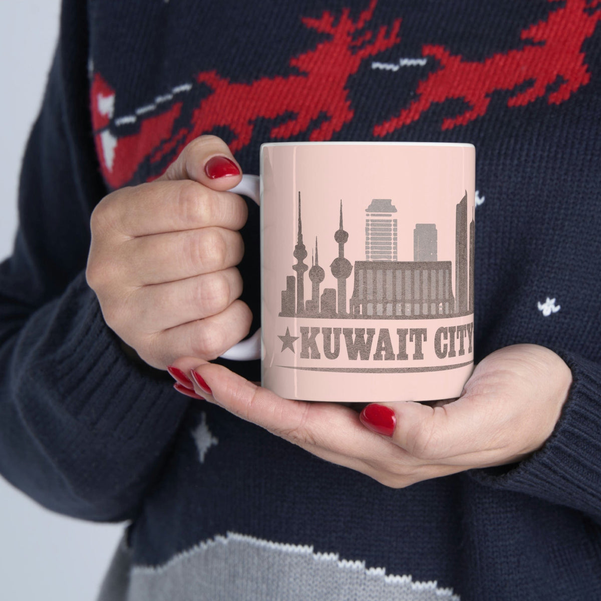 KUWAIT CITY - Awesome Ceramic Mug, Exclusive Design