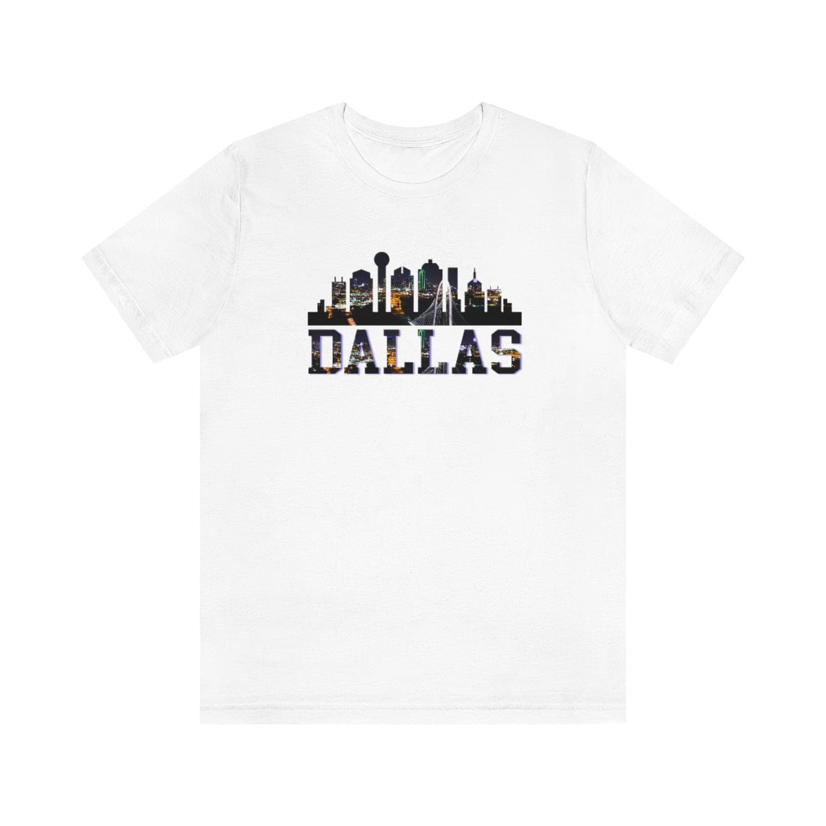 Downtown Dallas Nights- Short Sleeve Tee