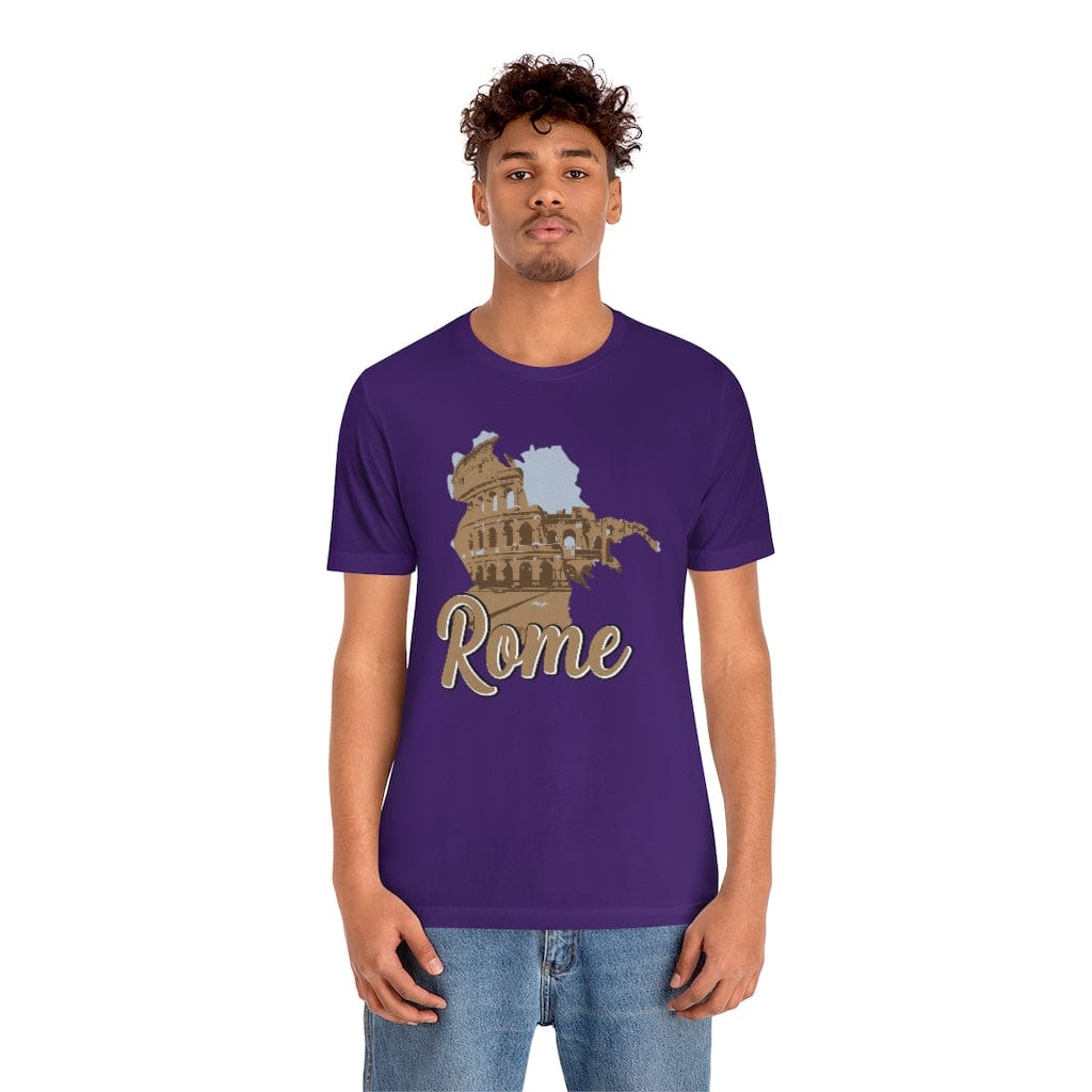 Rome Colosseum Heritage- Short Sleeve Tee