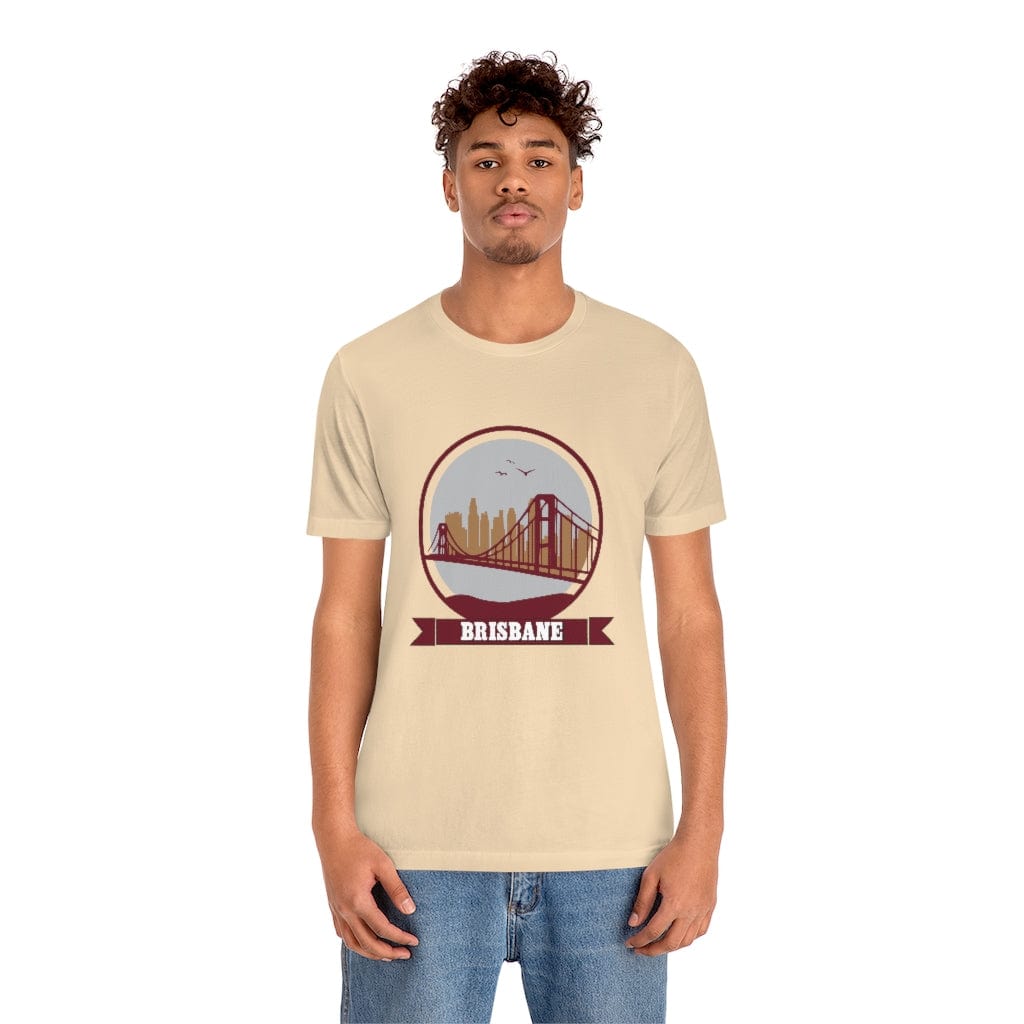 Maroon Brisbane- Short Sleeve Tee