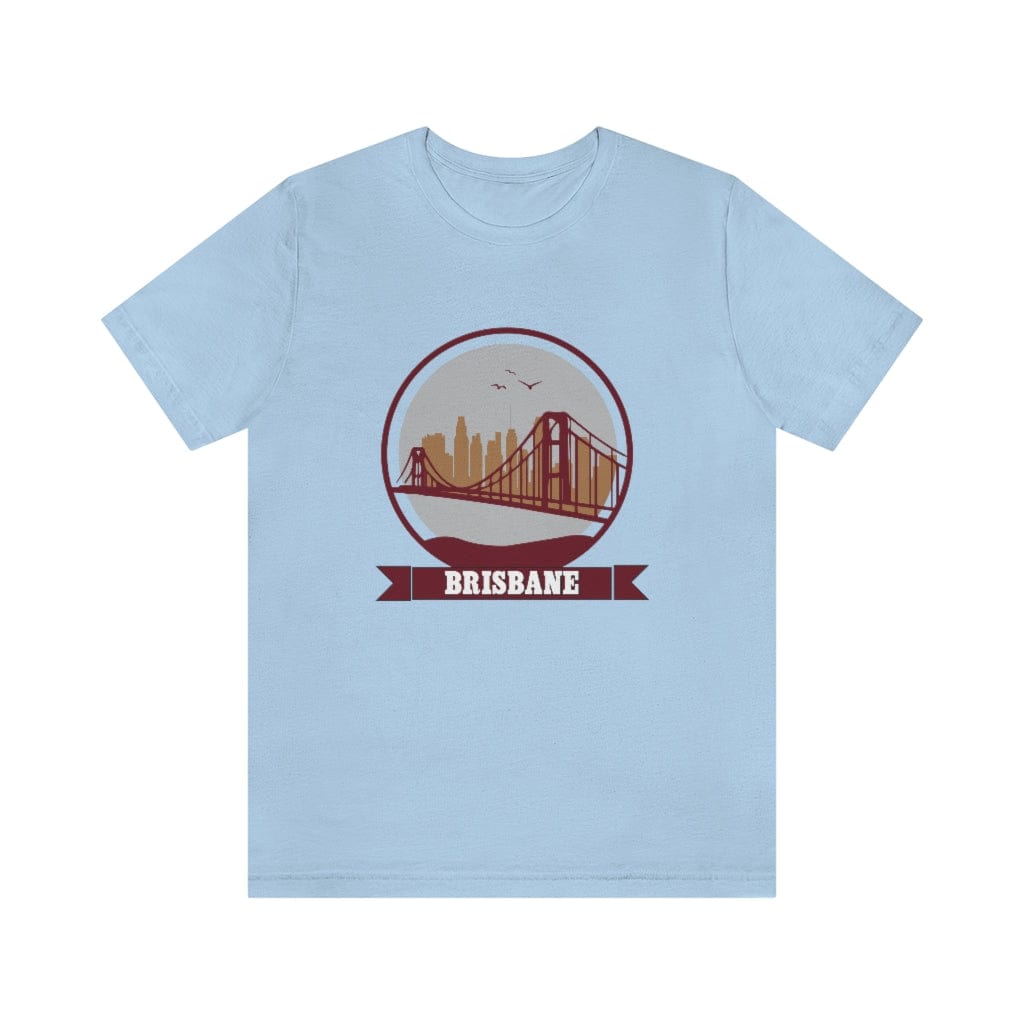 Maroon Brisbane- Short Sleeve Tee