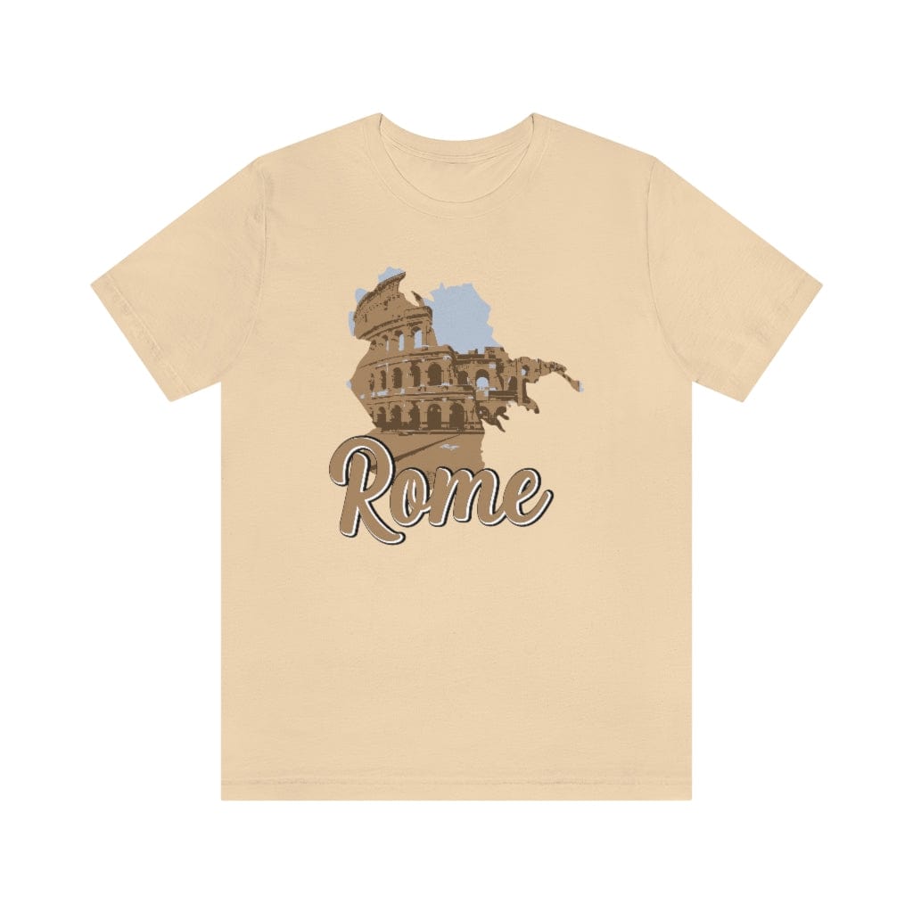 Rome Colosseum Heritage- Short Sleeve Tee