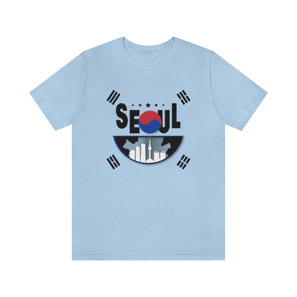Seoul Cityscape - Short Sleeve Tee