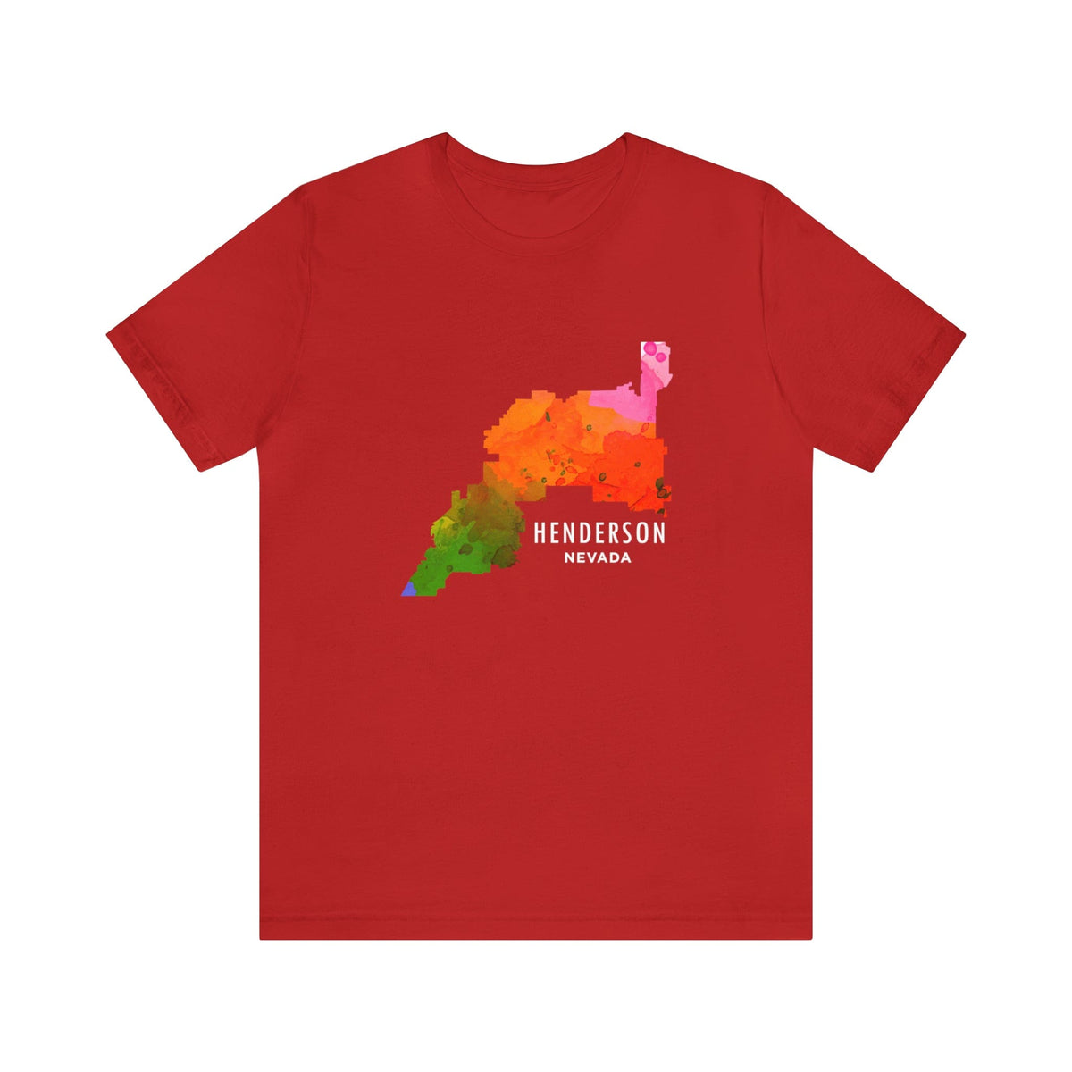 Henderson Map - Short Sleeve Tee