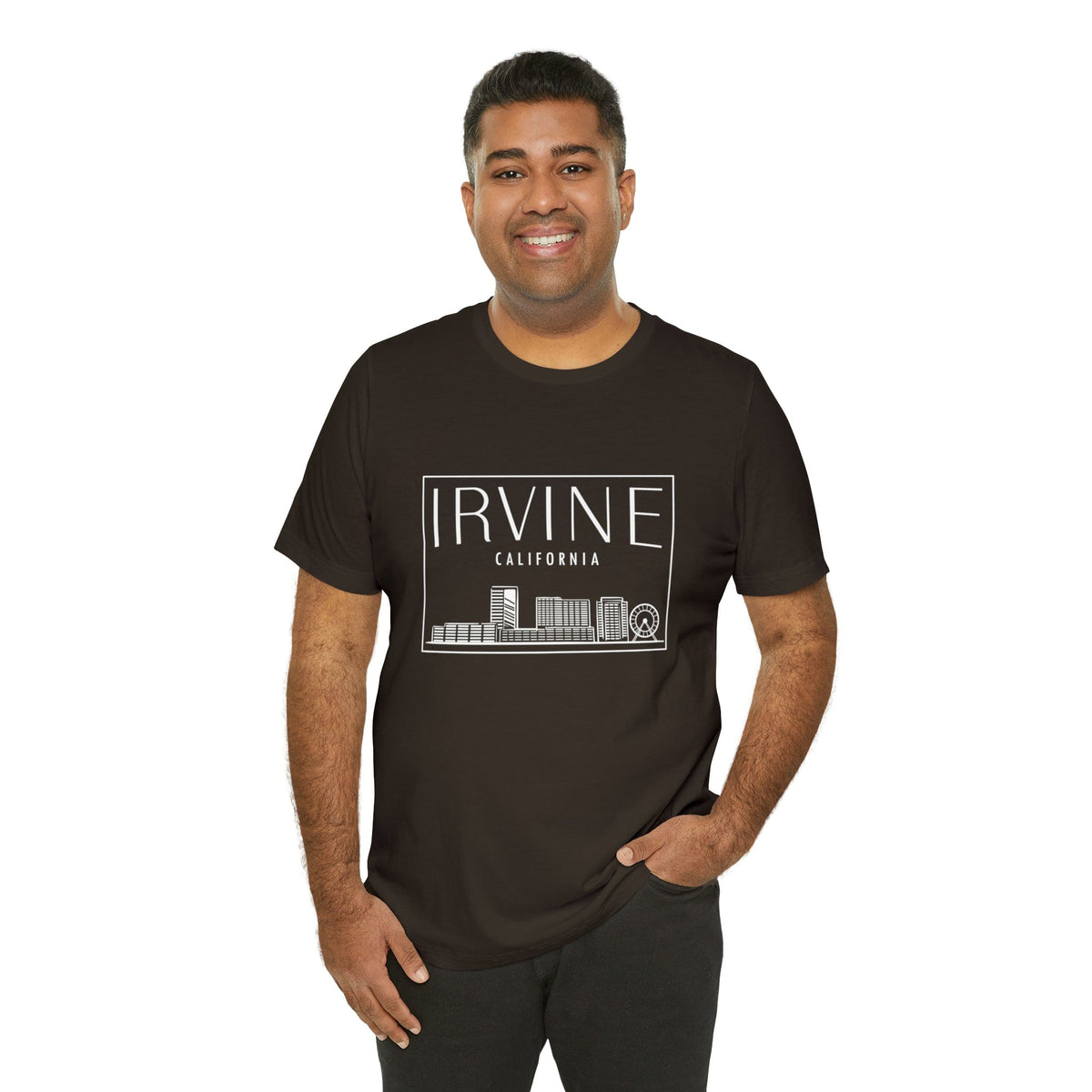 Minimalist Irvine California - Short Sleeve Tee