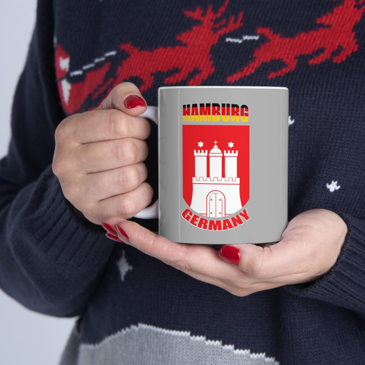 HAMBURG - Awesome Ceramic Mug, Exclusive Design
