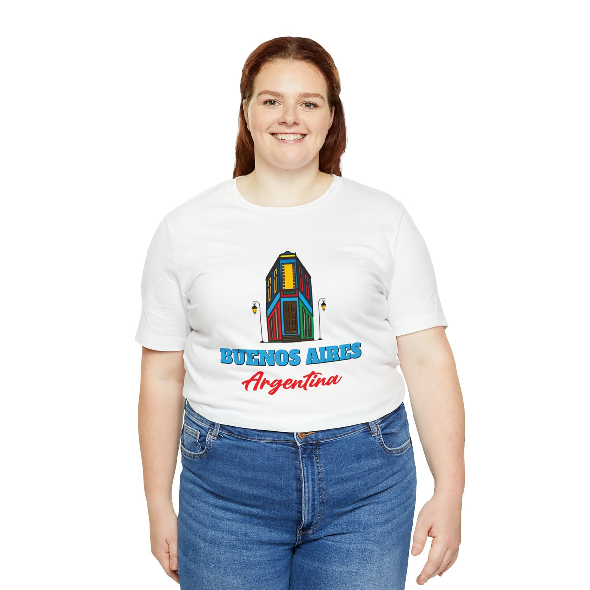 Retro Buenos Aires Landmark - Short Sleeve Tee