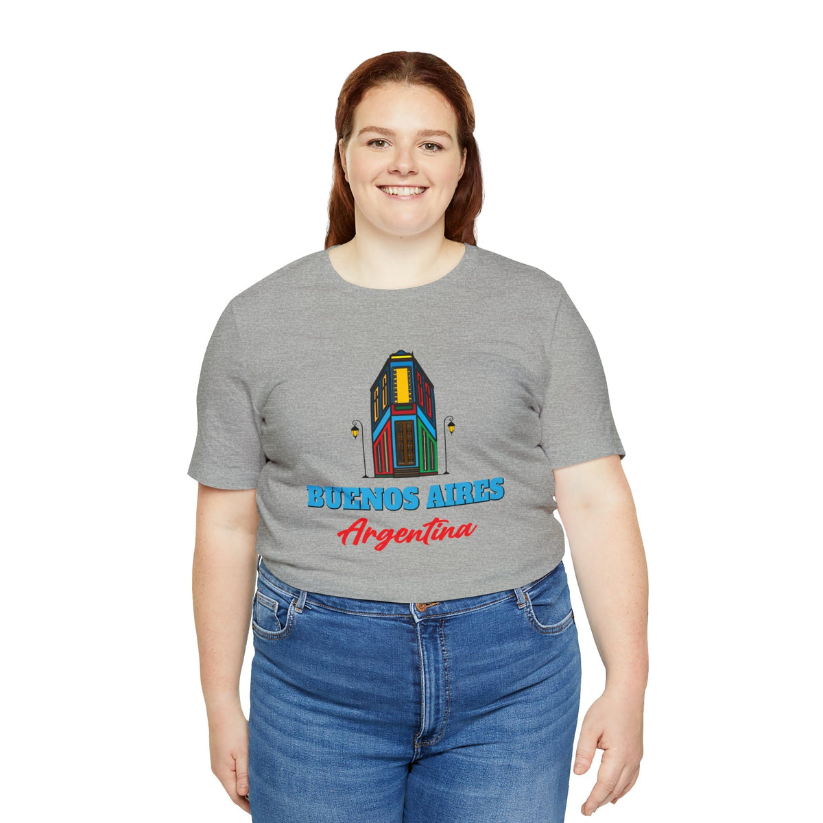 Retro Buenos Aires Landmark - Short Sleeve Tee