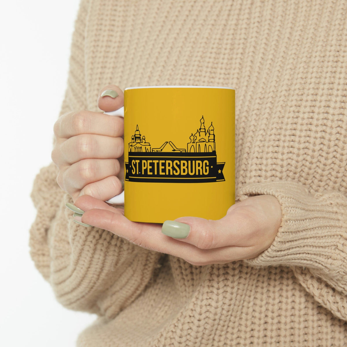 SAINT PETERSBURG - Awesome Ceramic Mug, Exclusive Design