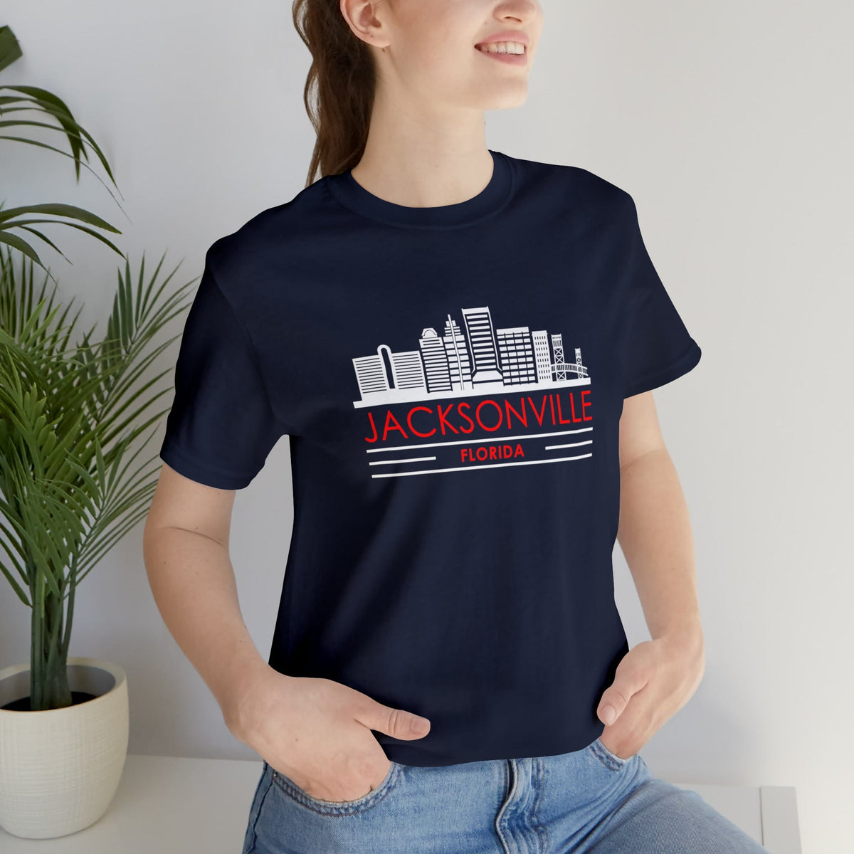 Jacksonville Skyline - Short Sleeve Tee