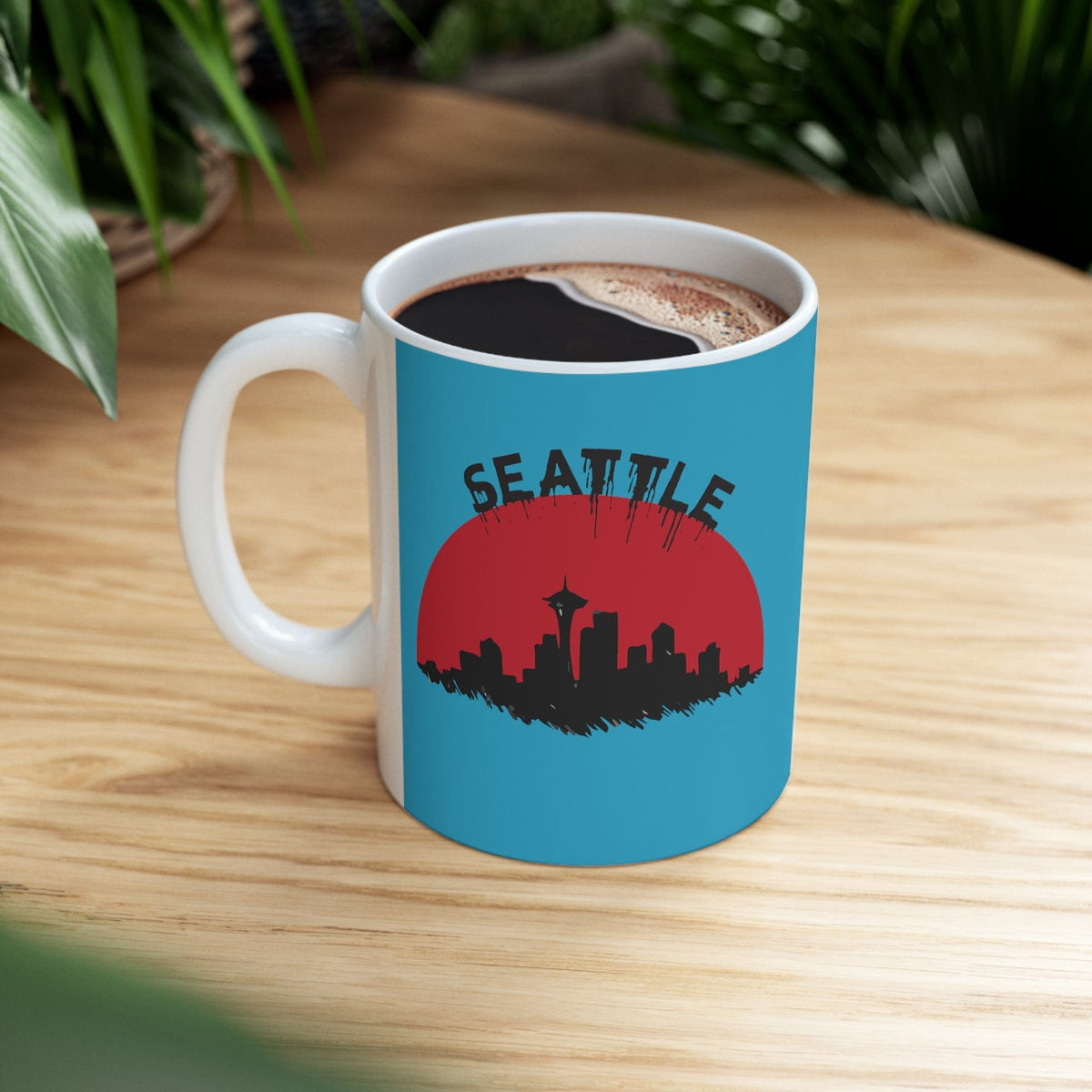 SEATTLE - Awesome Ceramic Mug, Exclusive Design