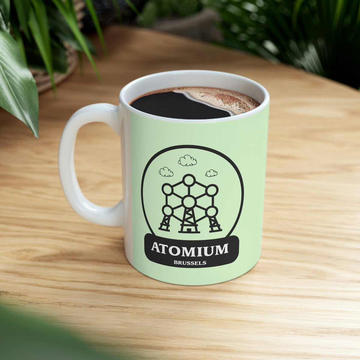 ATOMIUM - Awesome Ceramic Mug, Exclusive Design