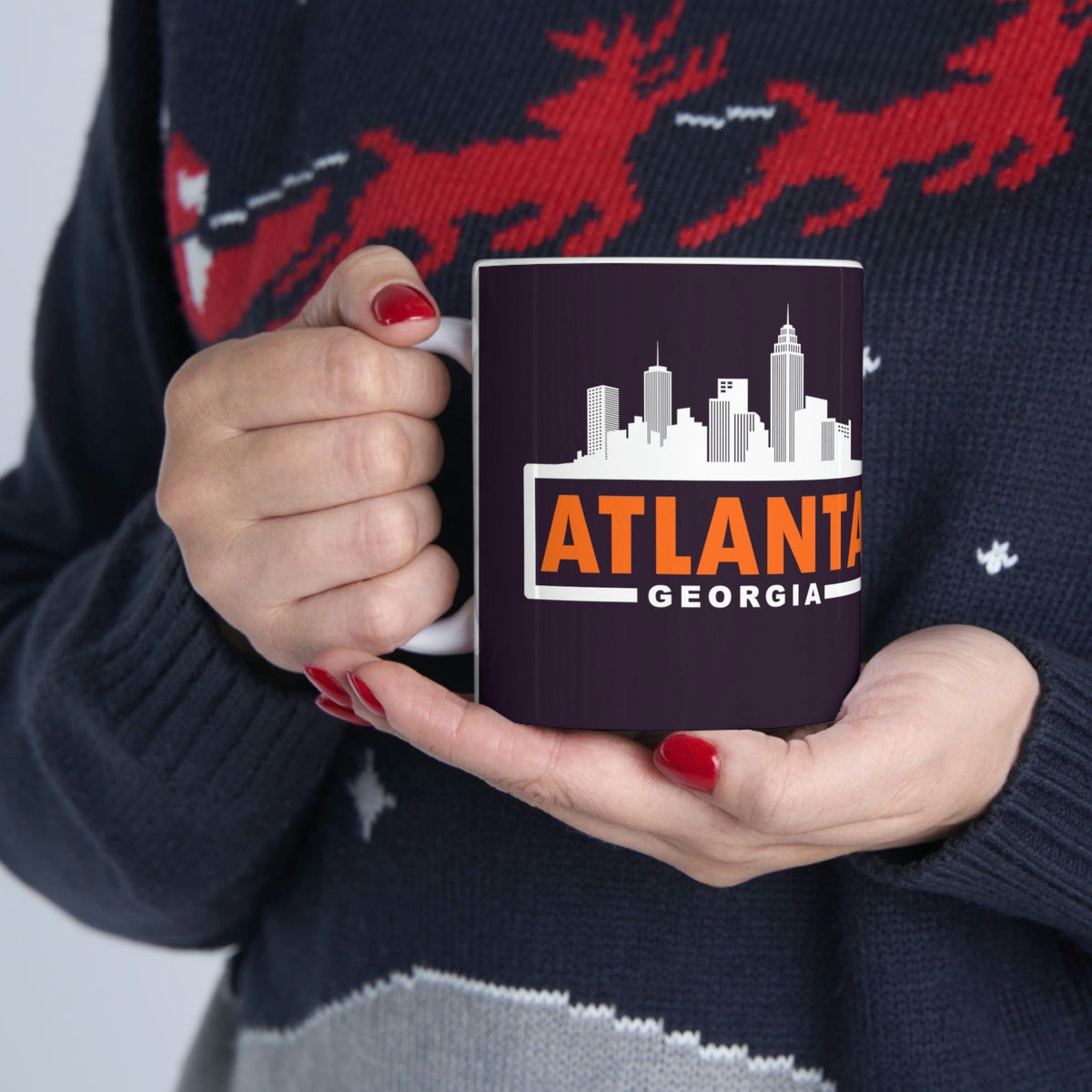 ATLANTA - Awesome Ceramic Mug, Exclusive Design
