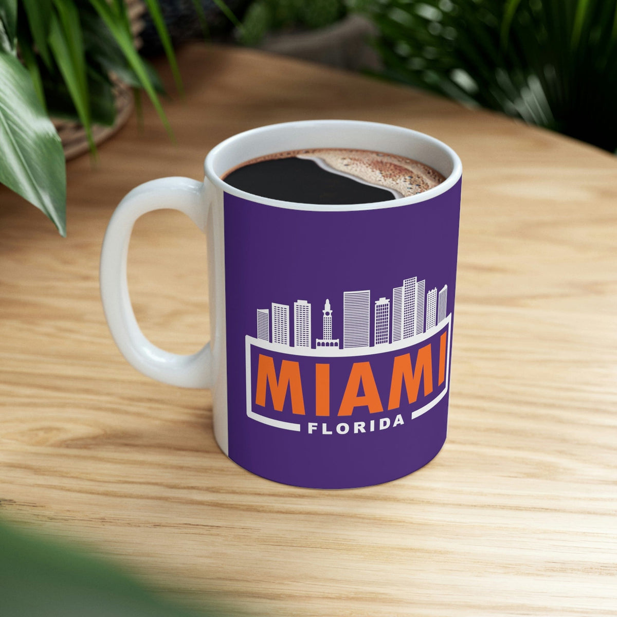MIAMI - Awesome Ceramic Mug, Exclusive Design