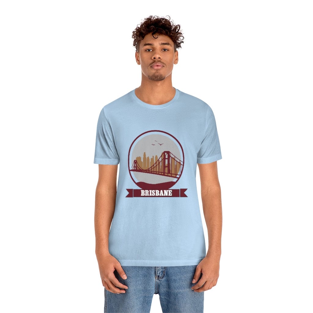 Maroon Brisbane- Short Sleeve Tee