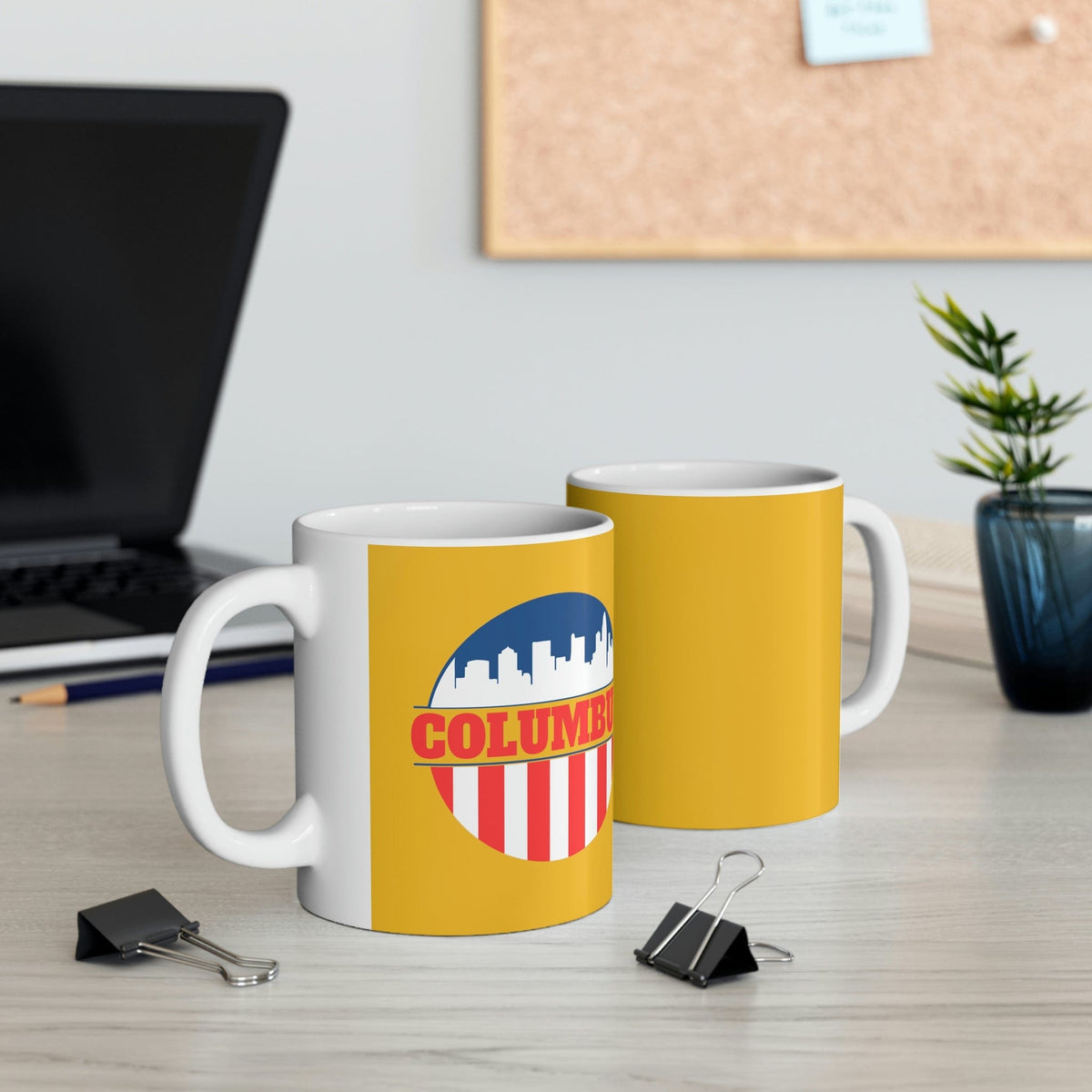 COLUMBUS - Awesome Ceramic Mug, Exclusive Design