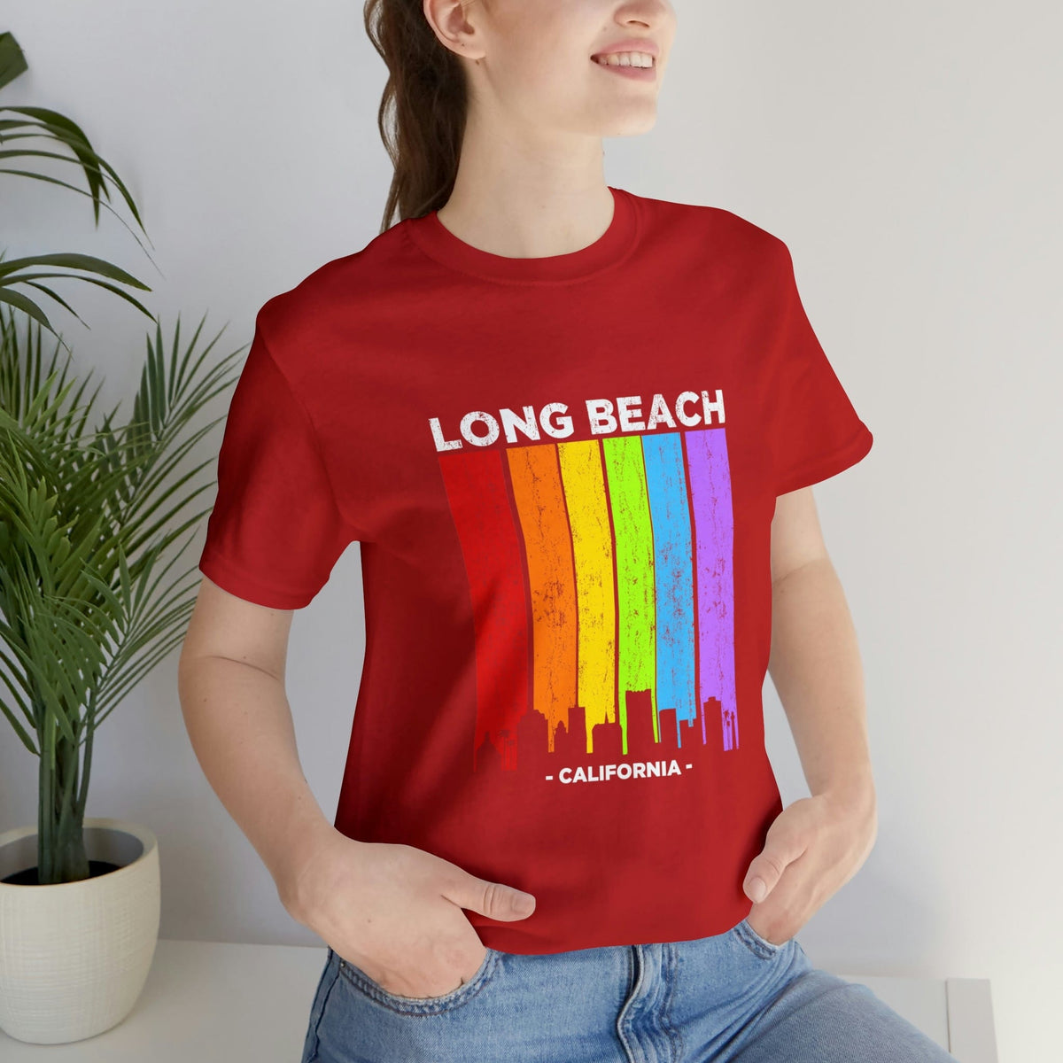 Long Beach California - Short Sleeve Tee