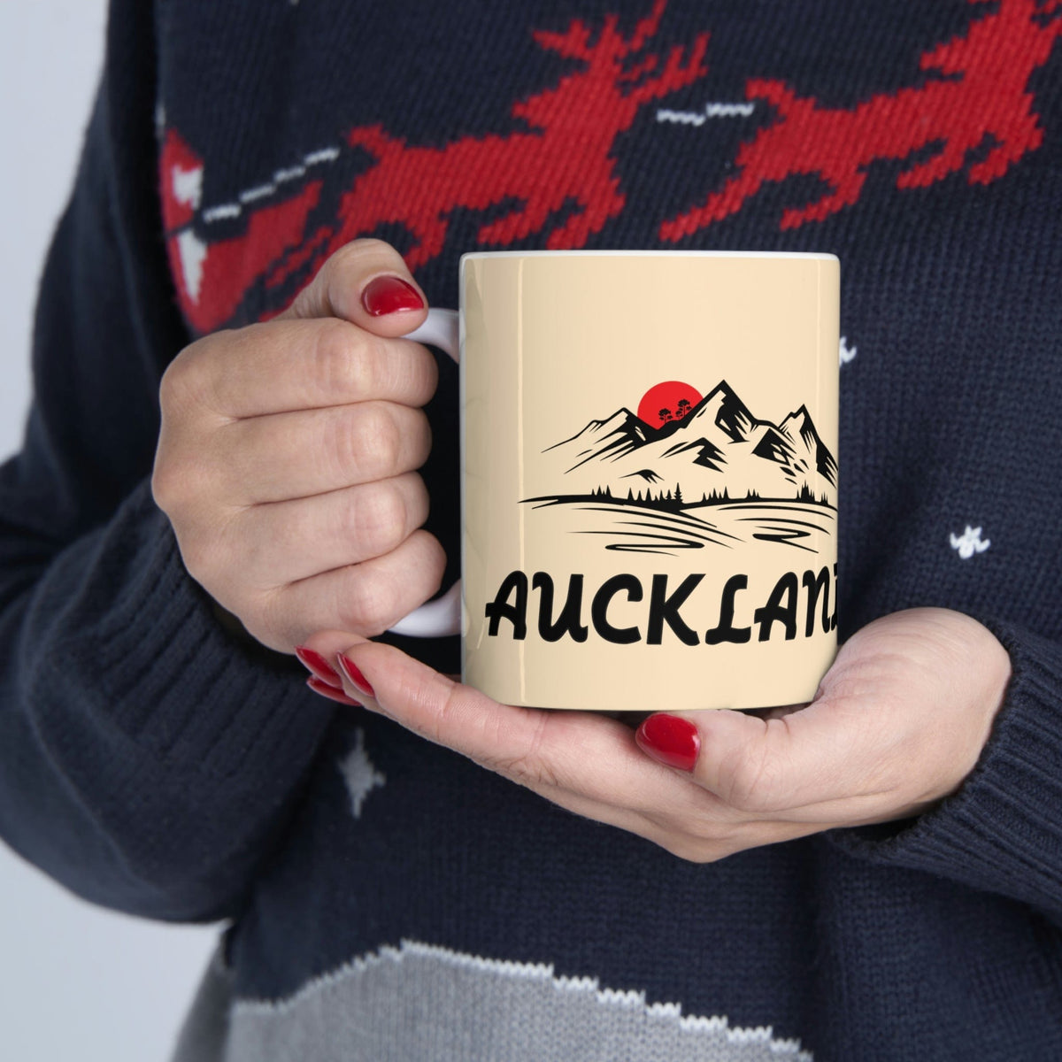 AUCKLAND - Awesome Ceramic Mug, Exclusive Design