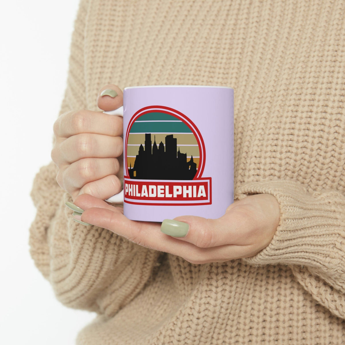 PHILADELPHIA - Awesome Ceramic Mug, Exclusive Design