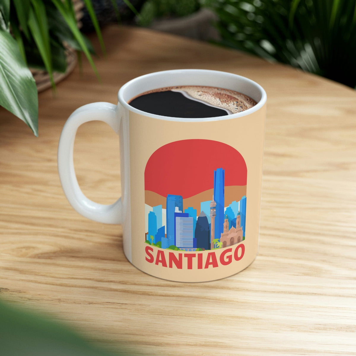 SANTIAGO - Awesome Ceramic Mug, Exclusive Design