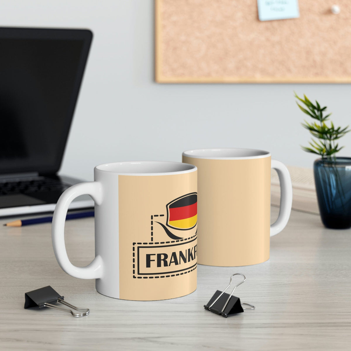FRANKFURT - Awesome Ceramic Mug, Exclusive Design