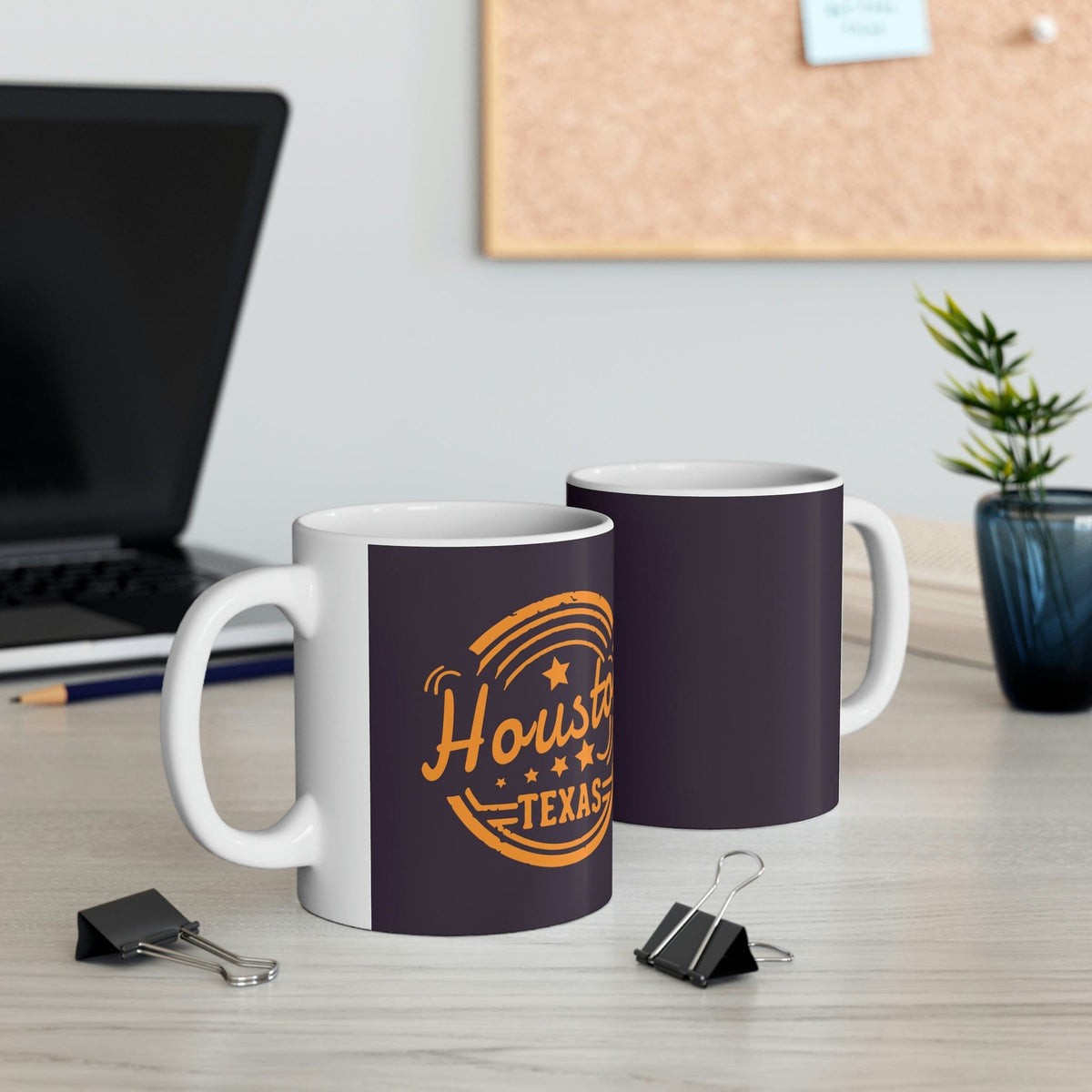 HOUSTON - Awesome Ceramic Mug, Exclusive Design