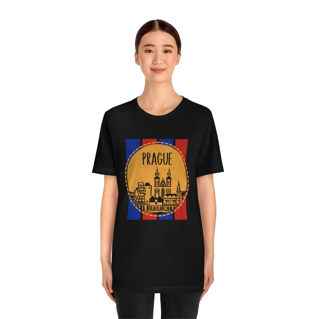 Prague’s Architectural Majesty - Short Sleeve Tee