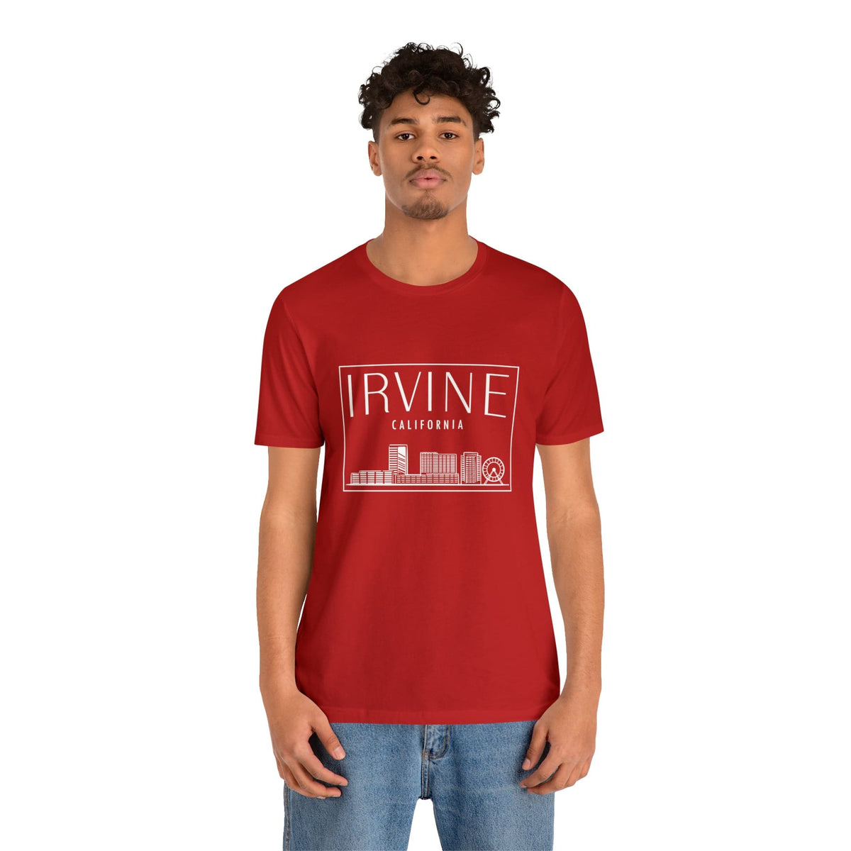 Minimalist Irvine California - Short Sleeve Tee