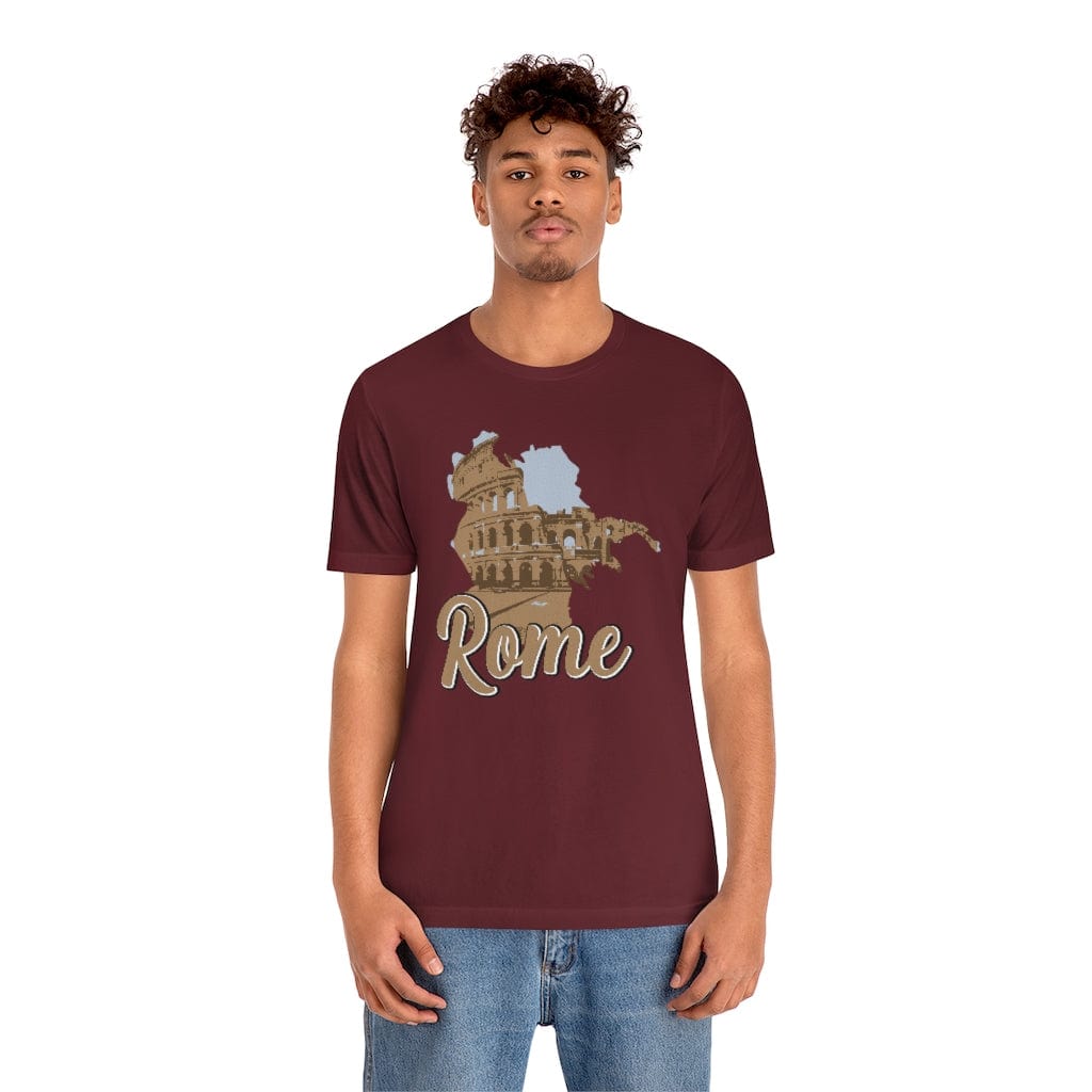 Rome Colosseum Heritage- Short Sleeve Tee