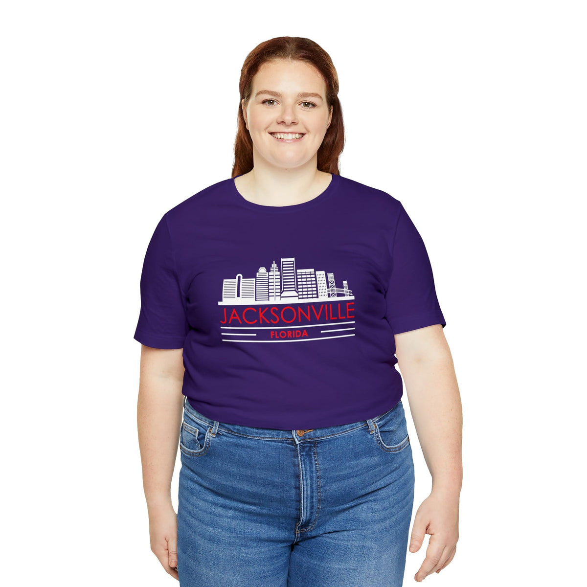 Jacksonville Skyline - Short Sleeve Tee