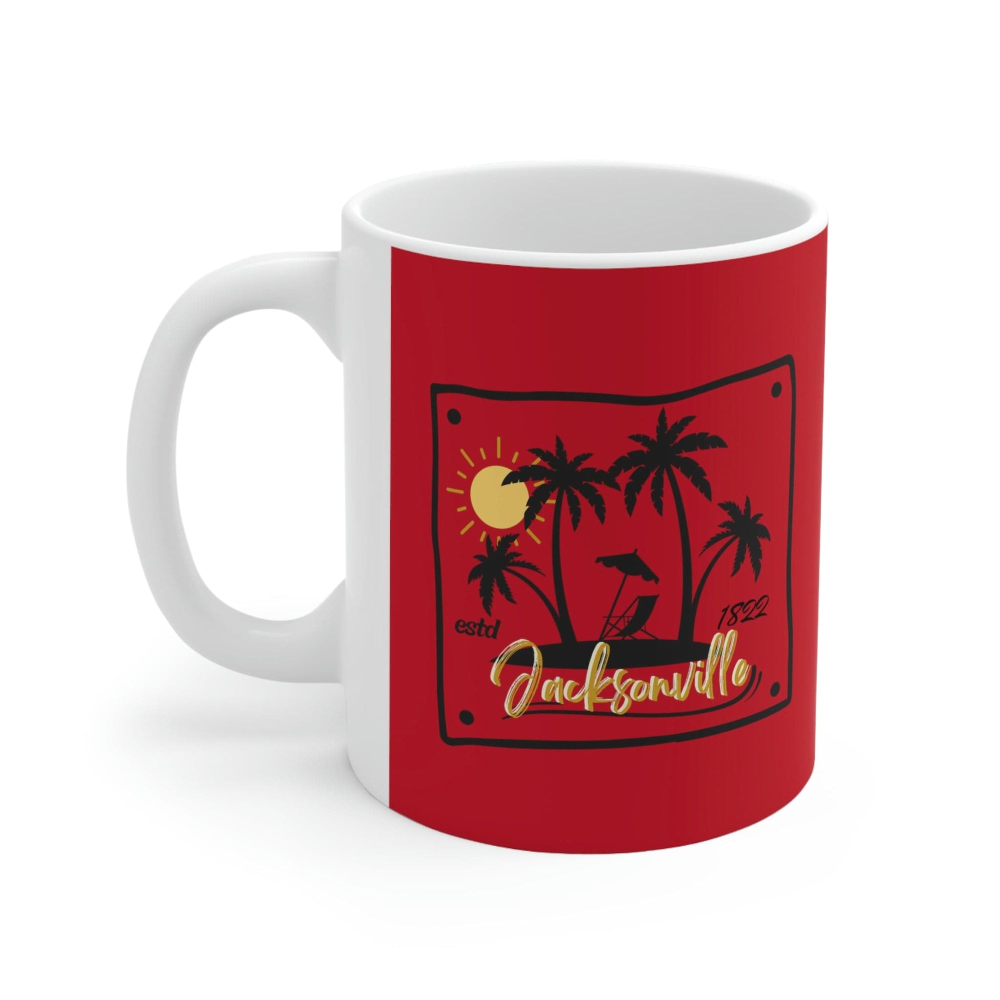 JACKSONVILLE - Awesome Ceramic Mug, Exclusive Design