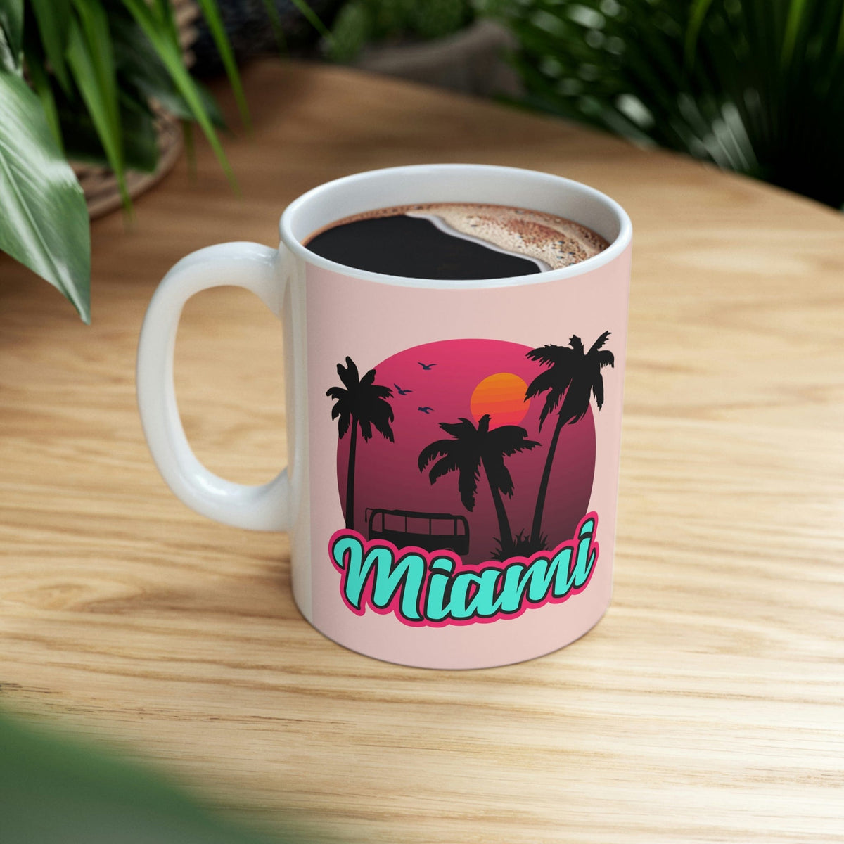 MIAMI - Awesome Ceramic Mug, Exclusive Design