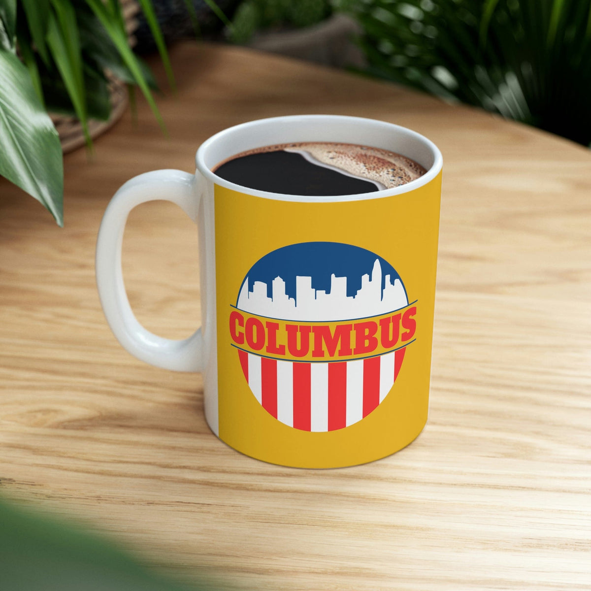 COLUMBUS - Awesome Ceramic Mug, Exclusive Design