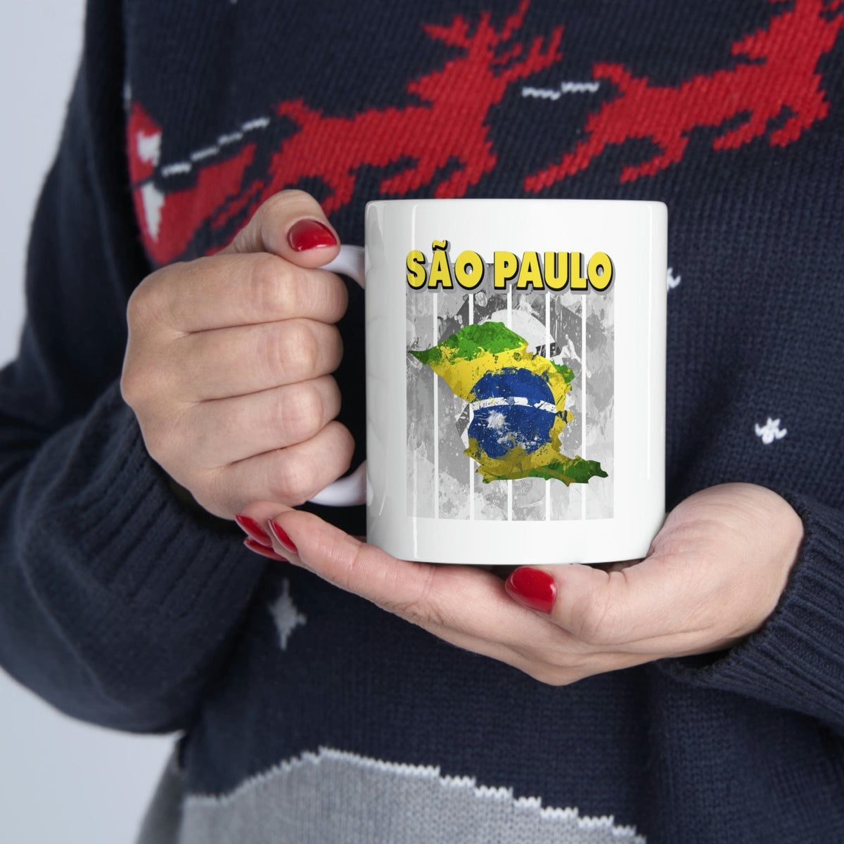 SAO PAULO - Awesome Ceramic Mug, Exclusive Design