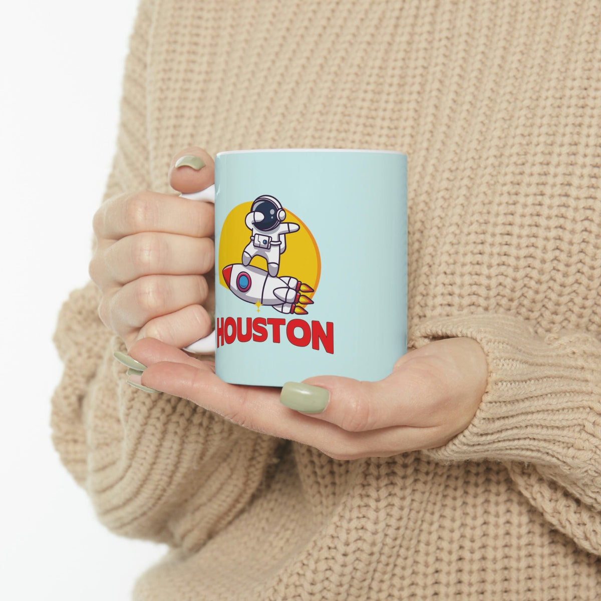 HOUSTON - Awesome Ceramic Mug, Exclusive Design