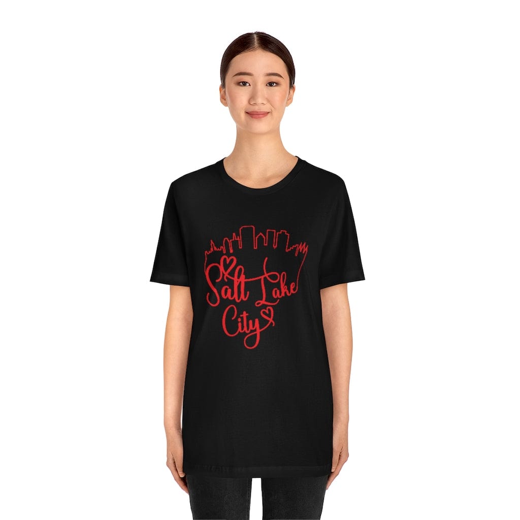 Salt Lake Badge- Short Sleeve Tee