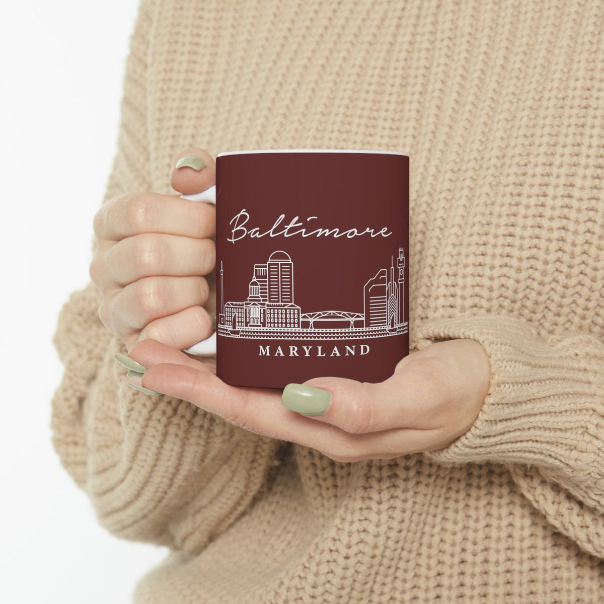 BALTIMORE - Awesome Ceramic Mug, Exclusive Design