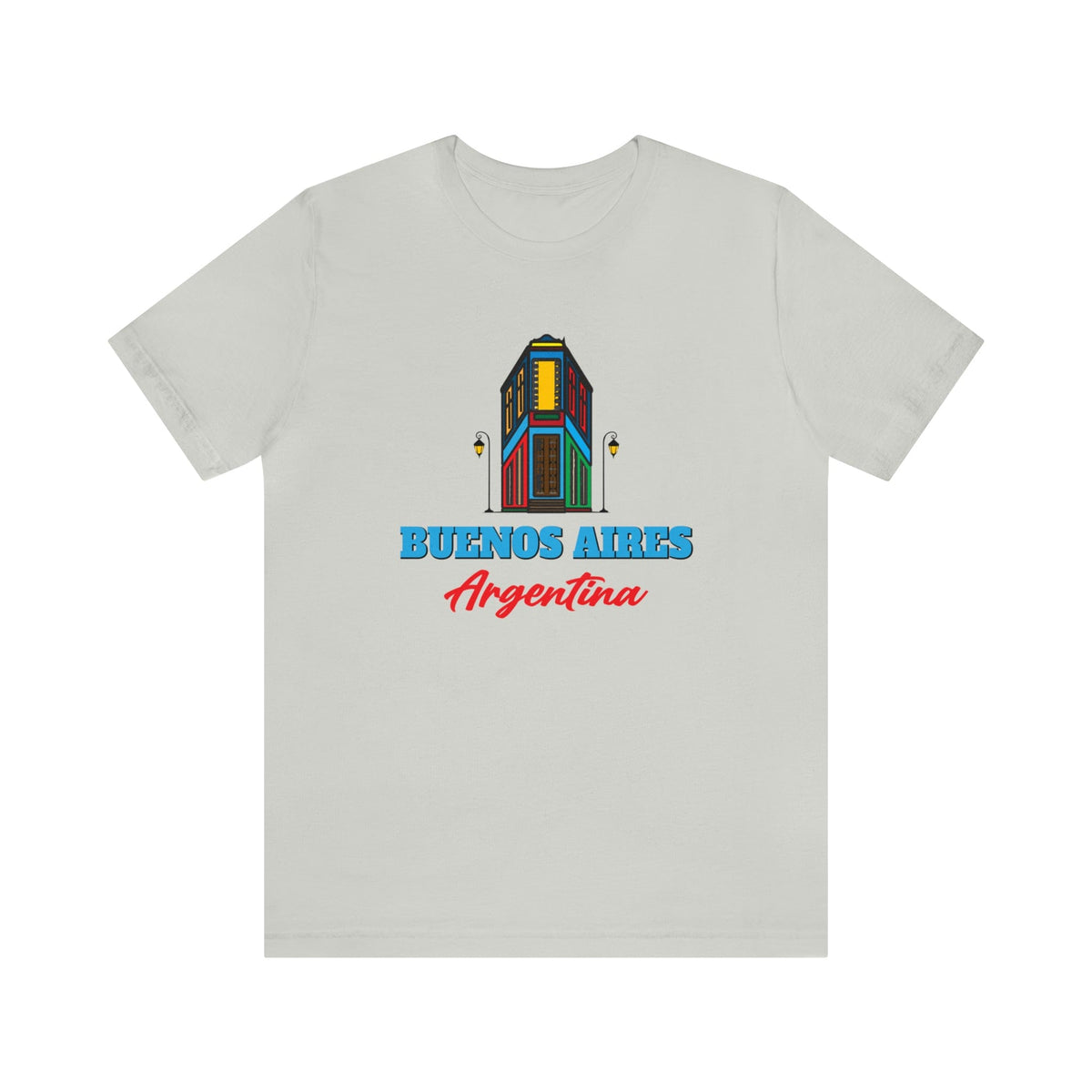 Retro Buenos Aires Landmark - Short Sleeve Tee