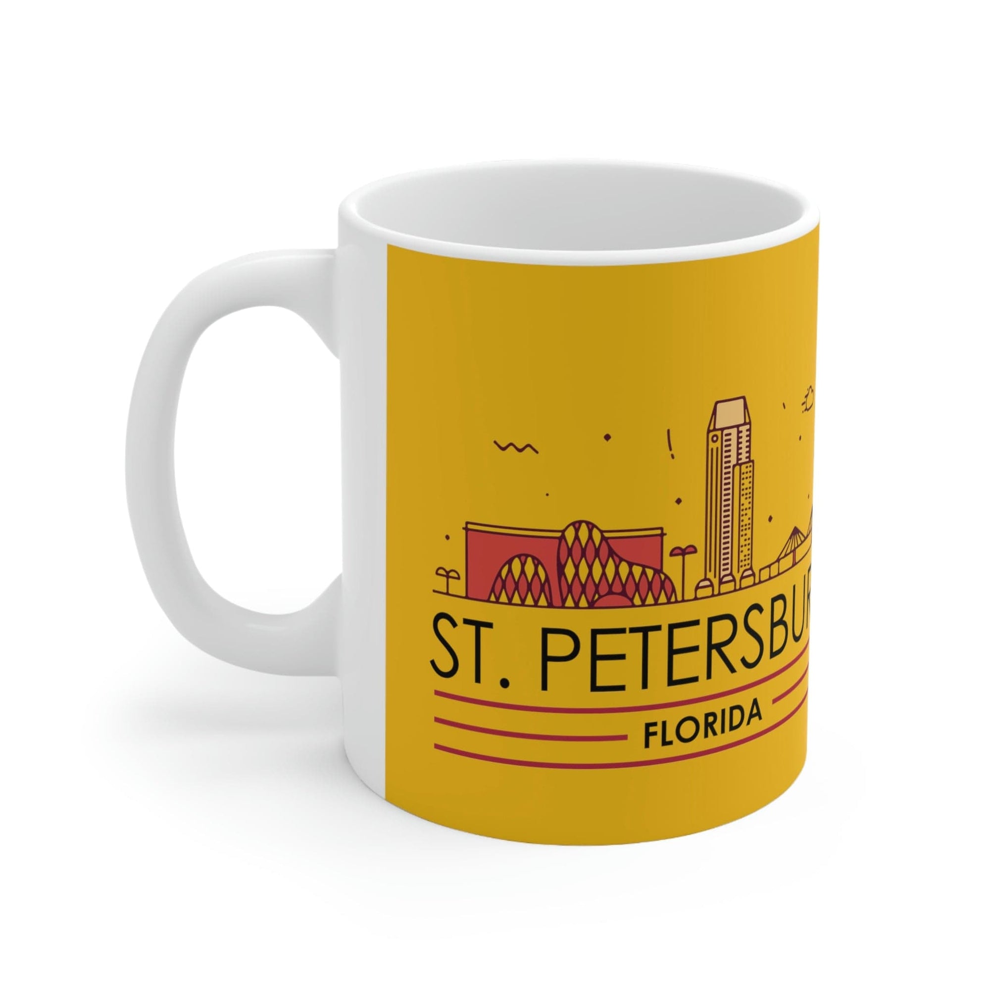 SAINT PETERSBURG - Awesome Ceramic Mug, Exclusive Design