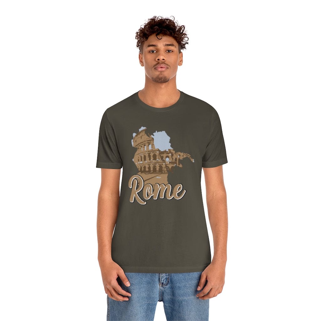 Rome Colosseum Heritage- Short Sleeve Tee