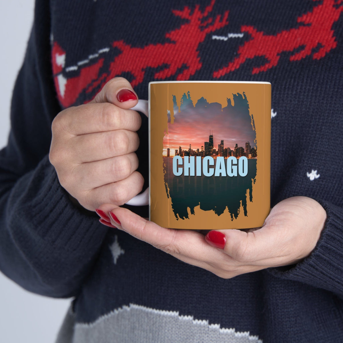 CHICAGO - Awesome Ceramic Mug, Exclusive Design